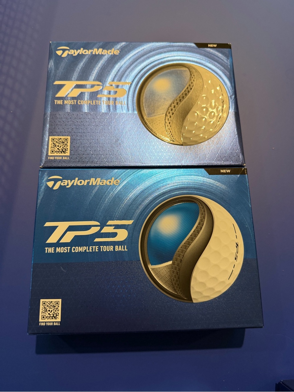 2 Cases of New TaylorMade TP5 Golf Balls